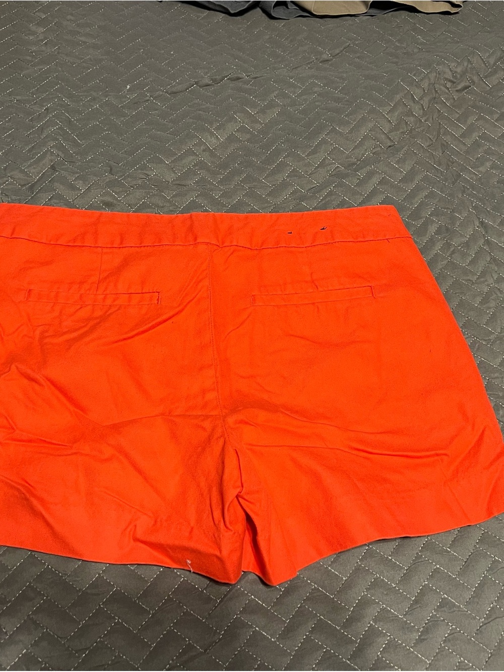 Banana Republic Tailored Coral-Orange Women's Shorts - Picture 2 of 3